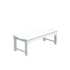 Laguna Garden 48" Backless Bench