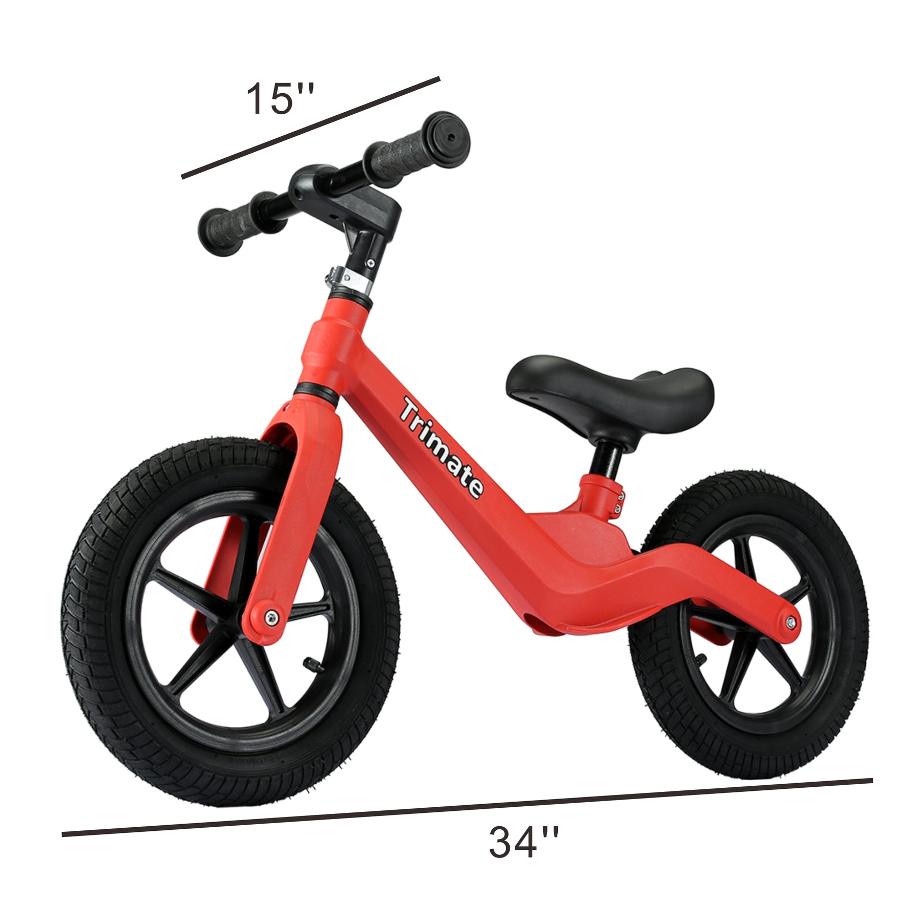  Trimate Trimate Toddler Balance Bike in Red - Red - Bonton