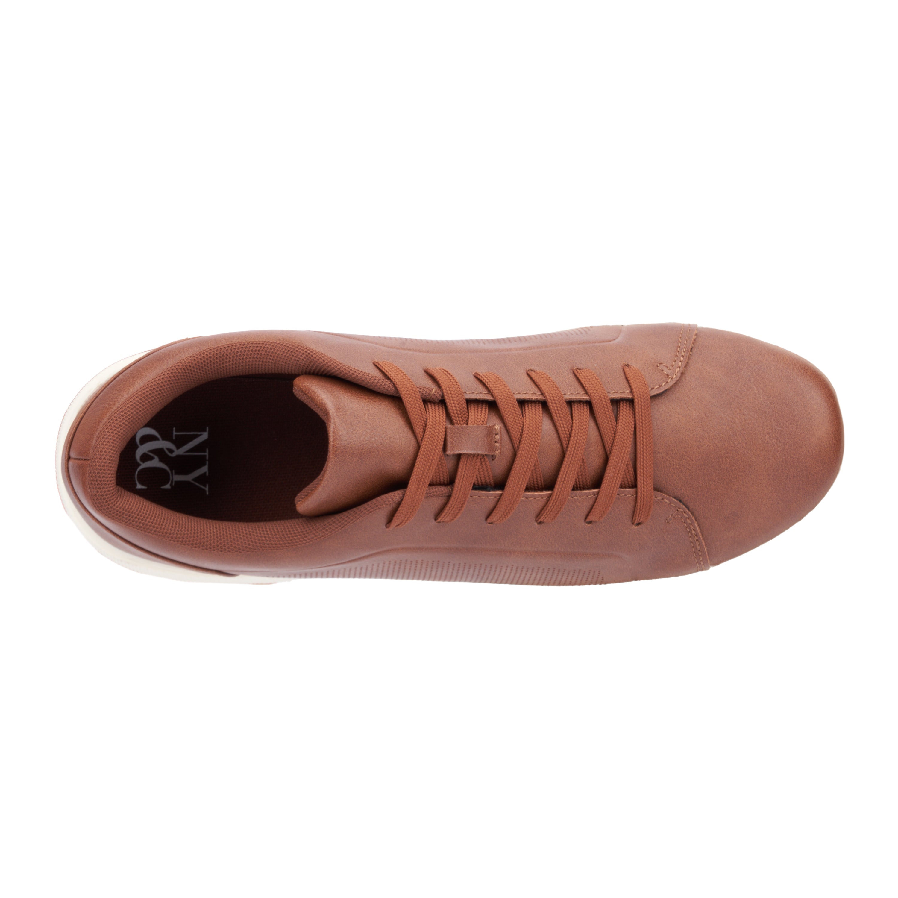  New York & Company Men's Rupertin Low Top Sneakers - Cognac - Bonton