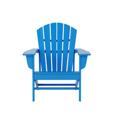 Altura Outdoor Adirondack Chair with Ottoman 2-Piece Set