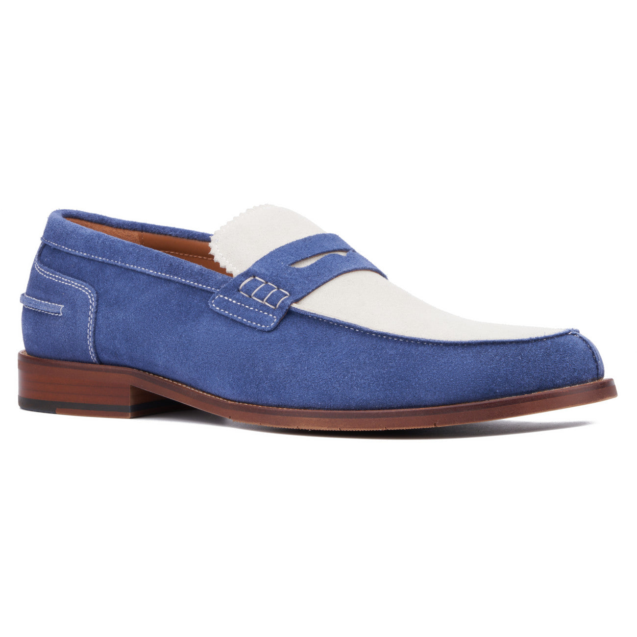  Vintage Foundry Co. Vintage Foundry Co. Men's Brioc Dress Loafers - BLUE - Bonton