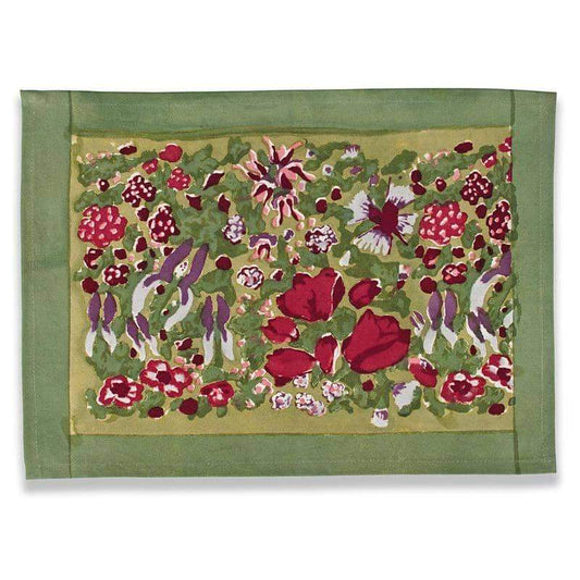 Jardin Red/Green Placemats Set of 6