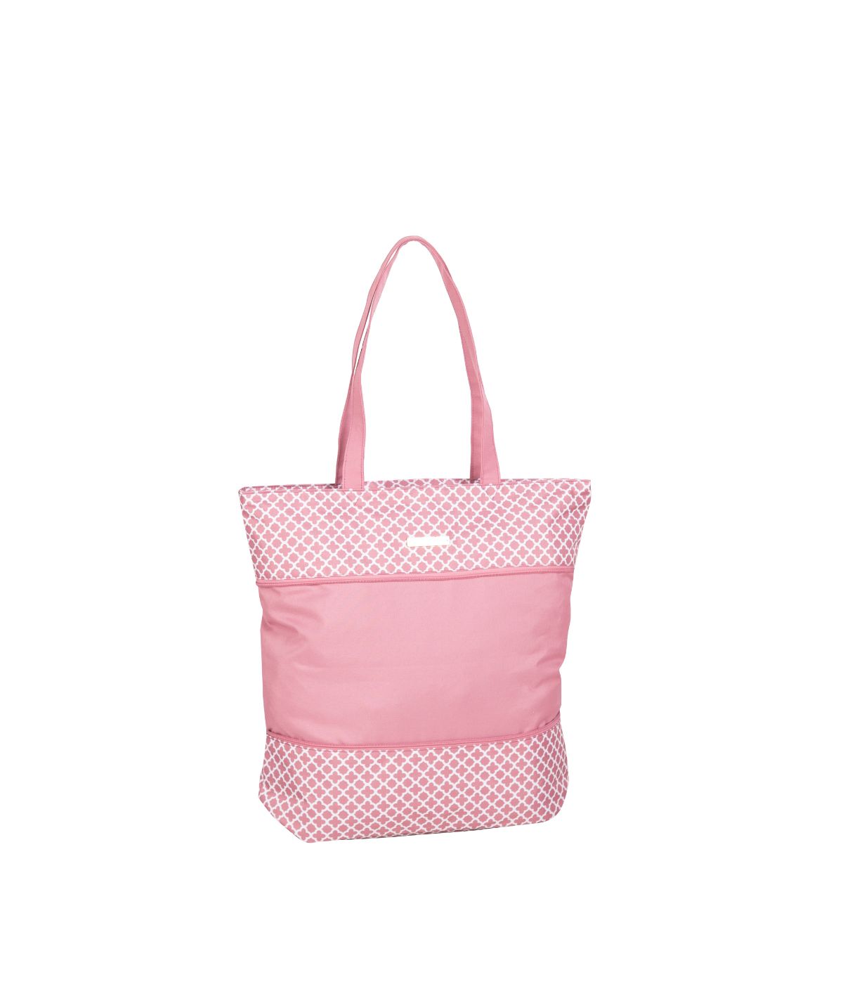  Jenni Chan Broadway Expandable Tote - Rose Quartz - Bonton