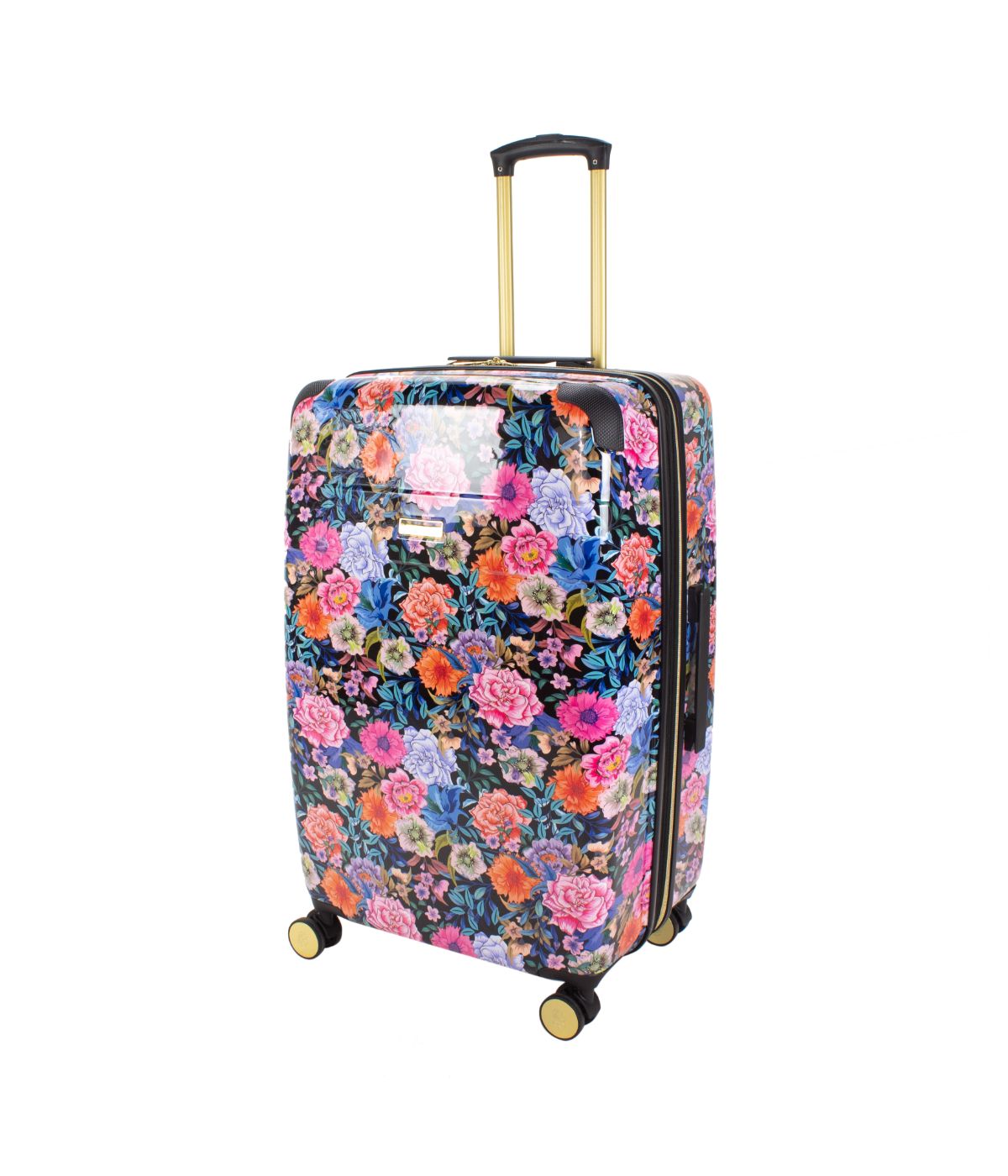  Jenni Chan Entin 3-Piece Hardside Spinner Set - Floral - Bonton