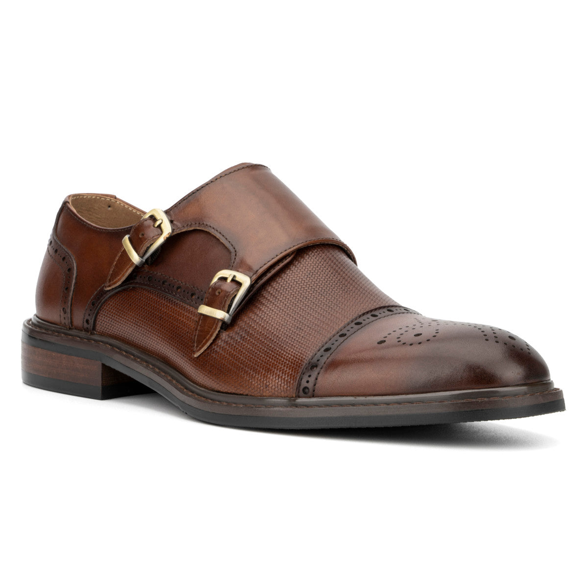  Vintage Foundry Co. Men's Morgan Monk Strap - Tan - Bonton