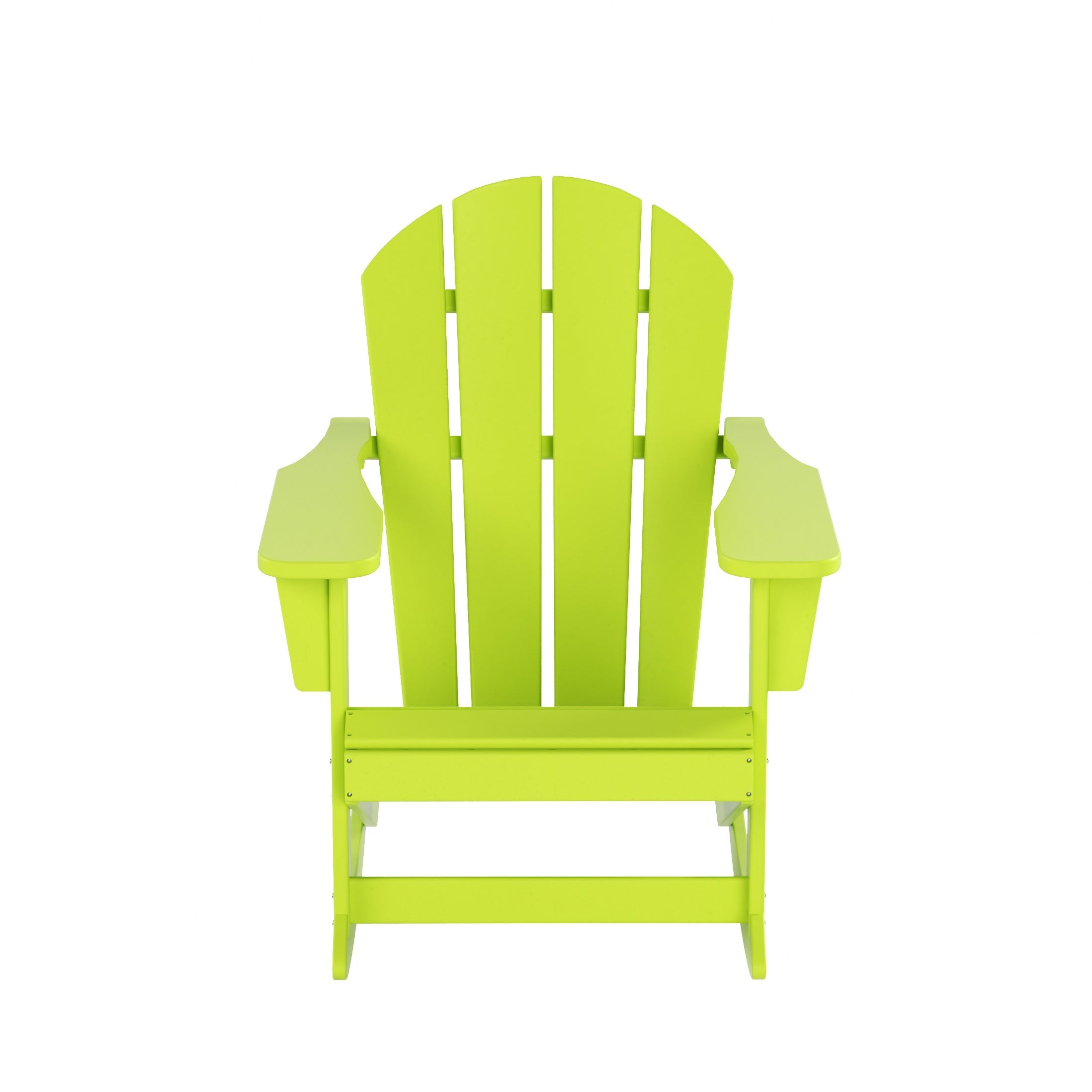  Westin Furniture Classic Porch Outdoor Patio Rocking Adirondack Chair - Dark Green - Bonton