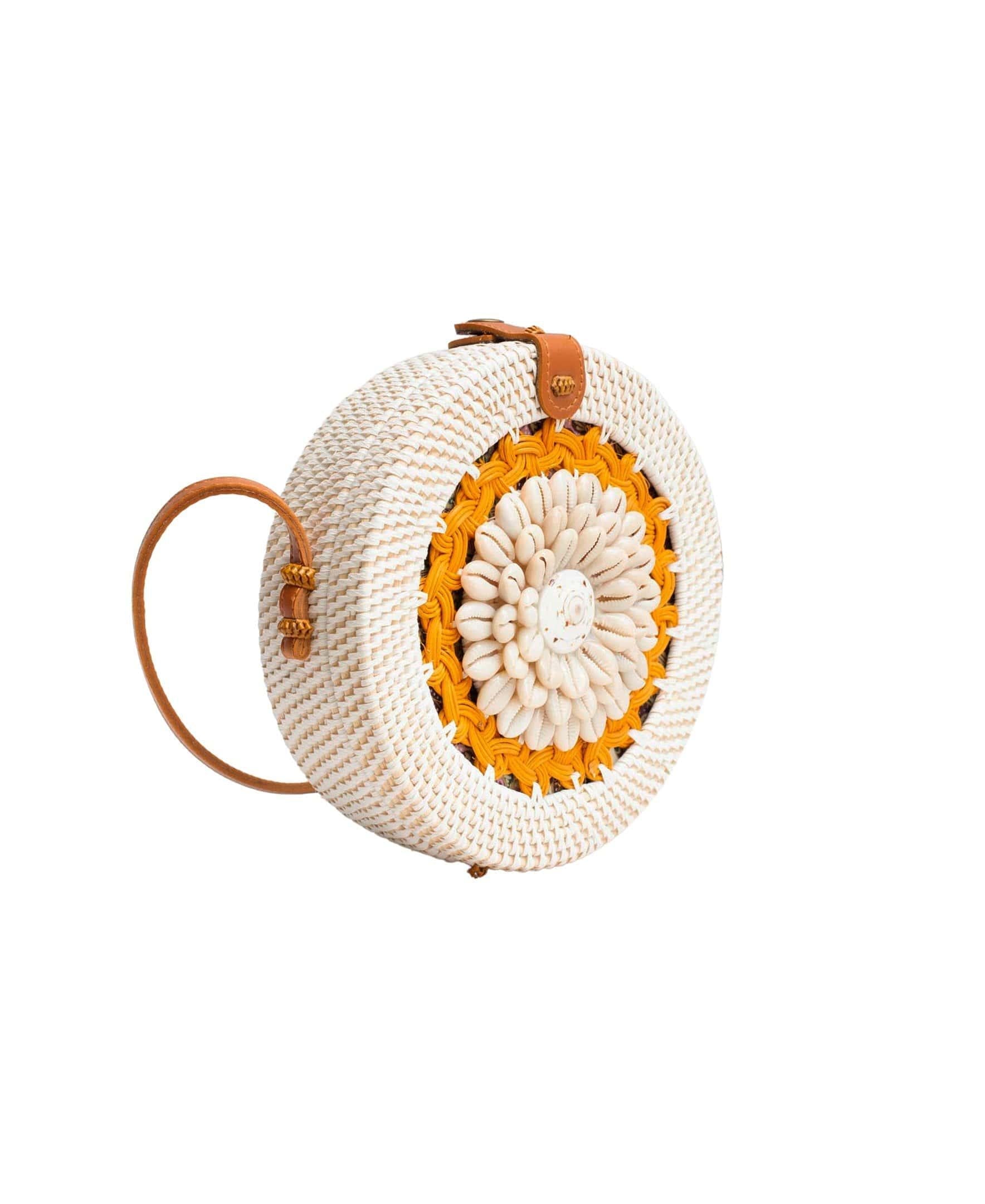  Jelavu Jelavu Ata Braid Kauri Bag - Braid Orange - Bonton