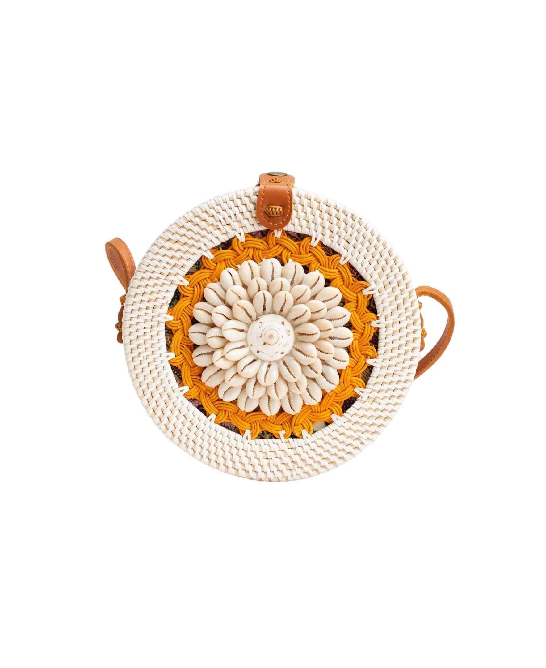  Jelavu Jelavu Ata Braid Kauri Bag - Braid Orange - Bonton