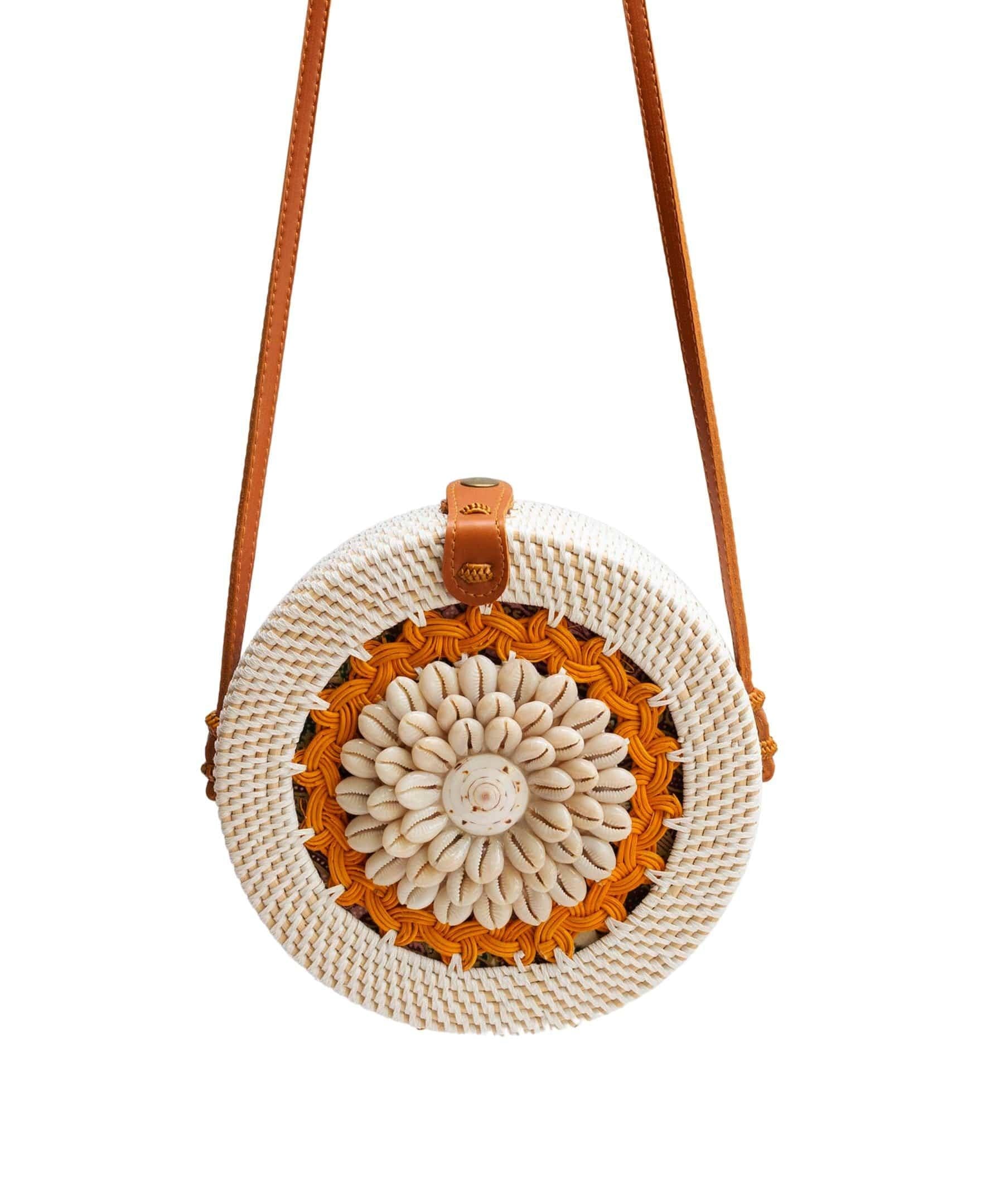  Jelavu Jelavu Ata Braid Kauri Bag - Braid Orange - Bonton