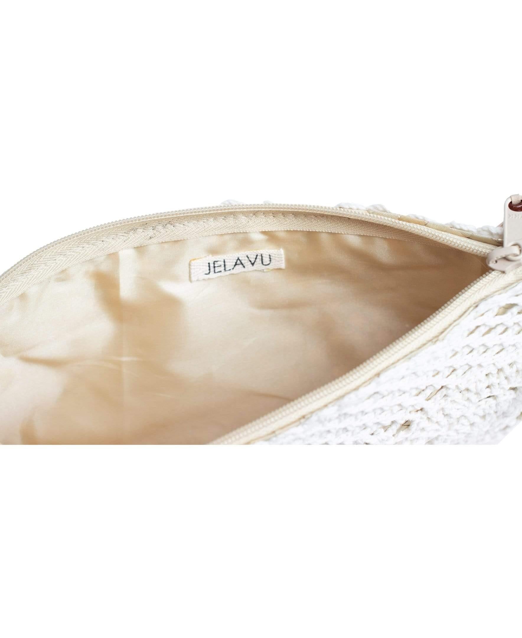  Jelavu Jelavu Cora Crochet Clutch - Orange - Bonton