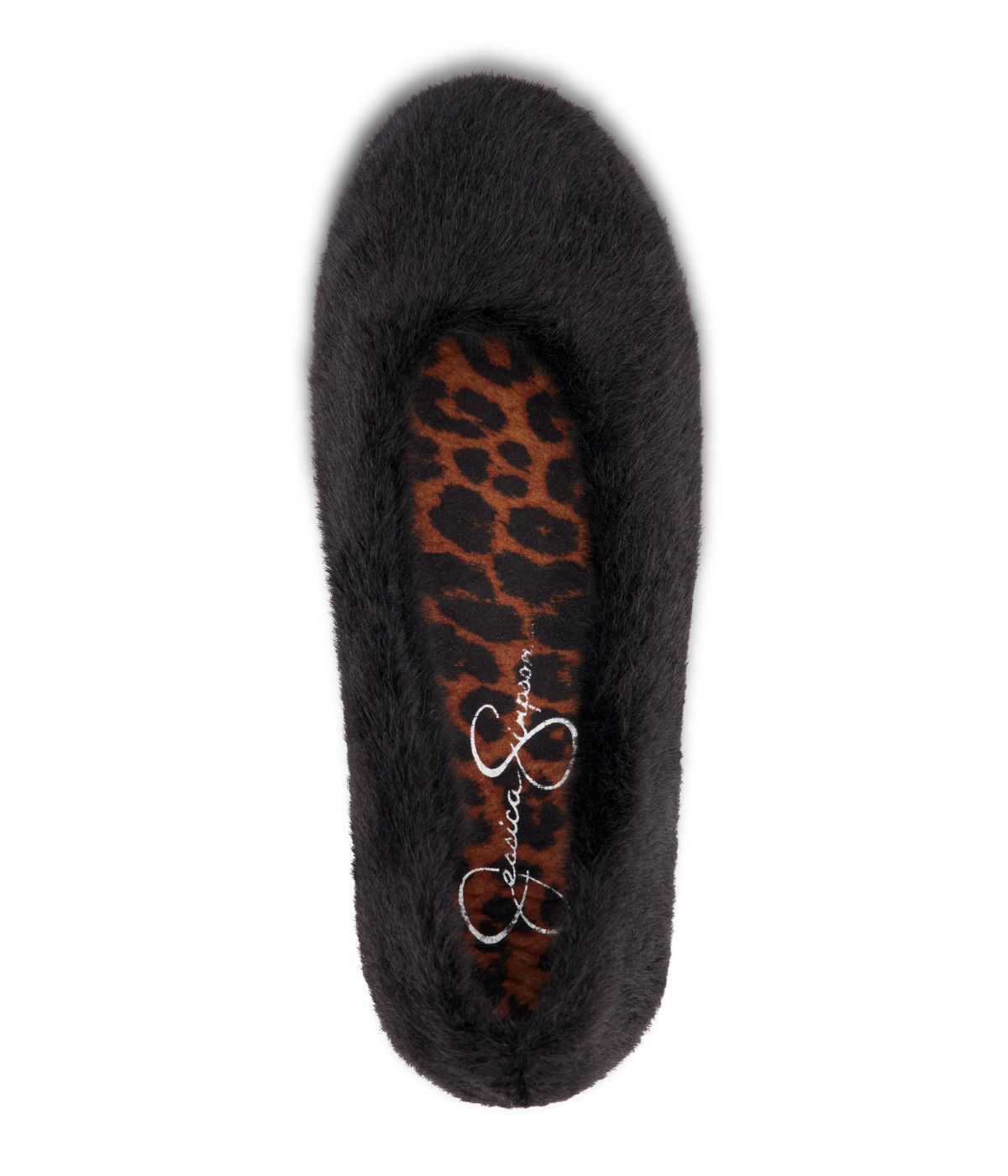  Jessica Simpson Nora Fur Upper Ballet Flat Black - Black - Bonton