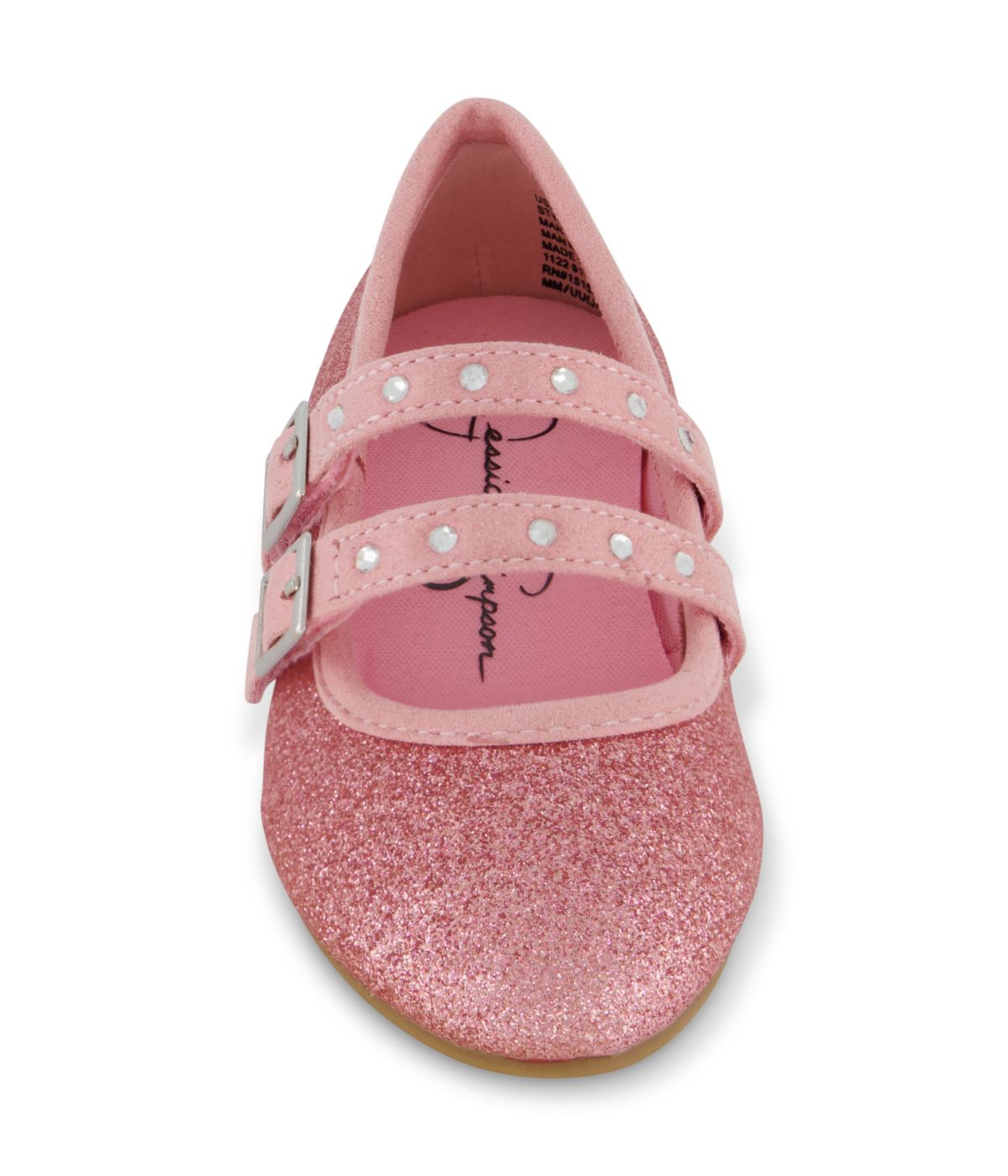  Jessica Simpson Amy Doublestrap Pink - Pink - Bonton