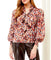 Angelica Long Sleeve Button Front Bow Tie Blouse