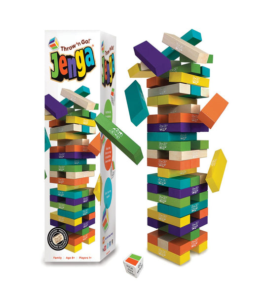 Jenga Throw 'n Go! Multi