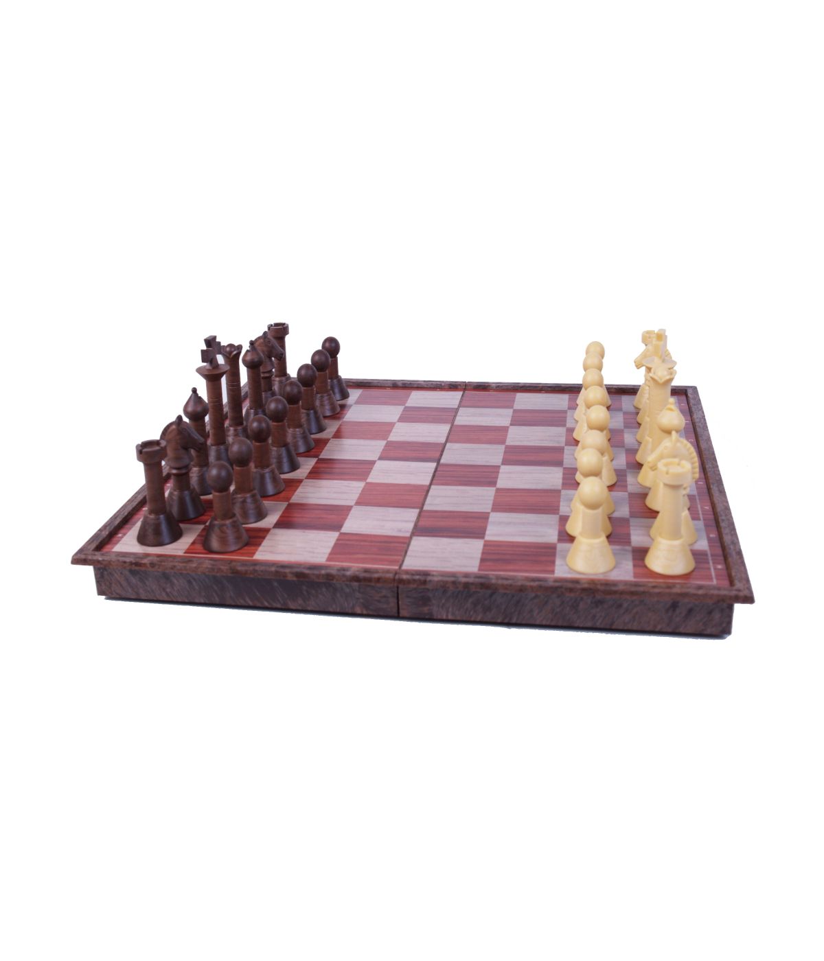 Wood Magnetic Chess Set Multi