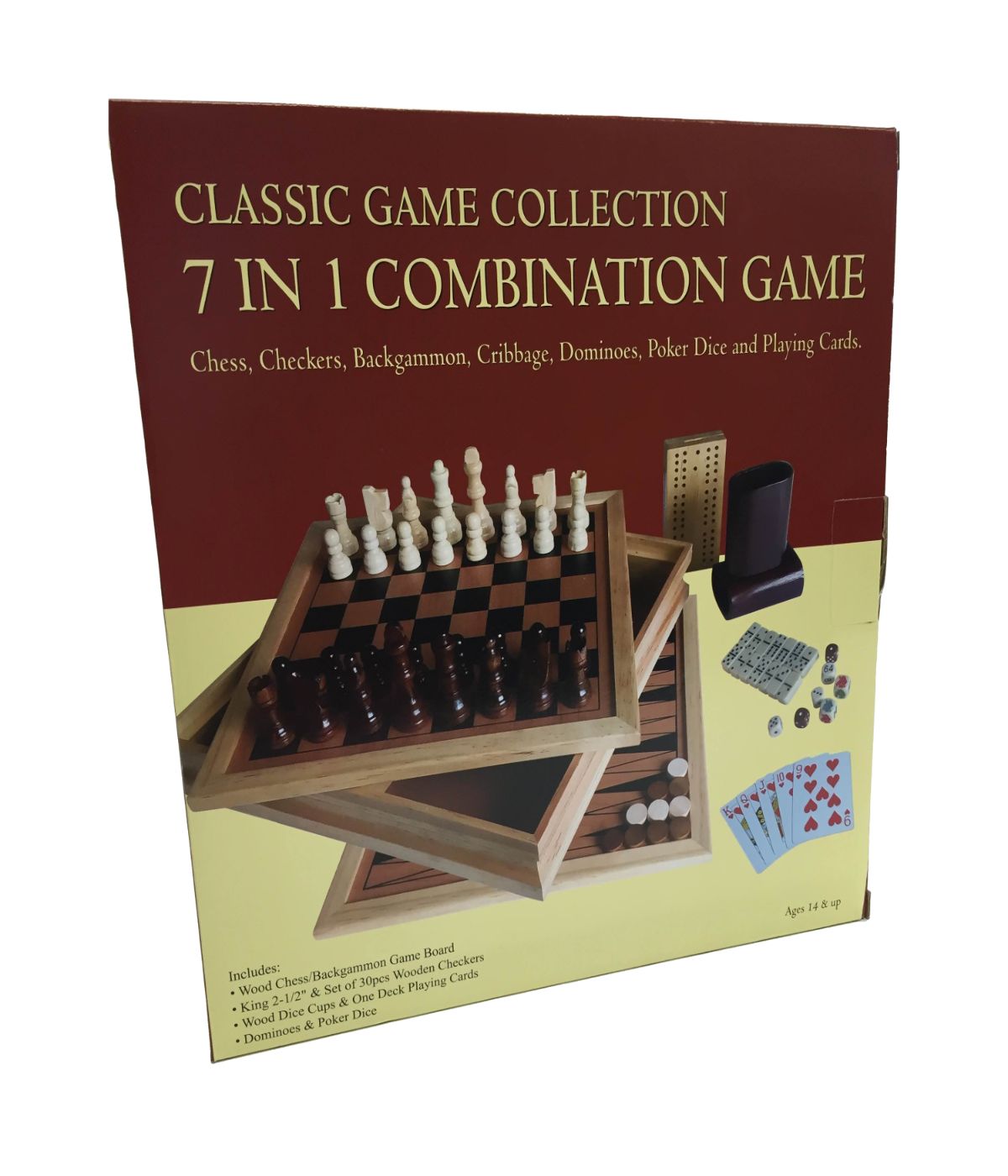  7 in 1 Combination Game Set Multi - Multi - Bonton