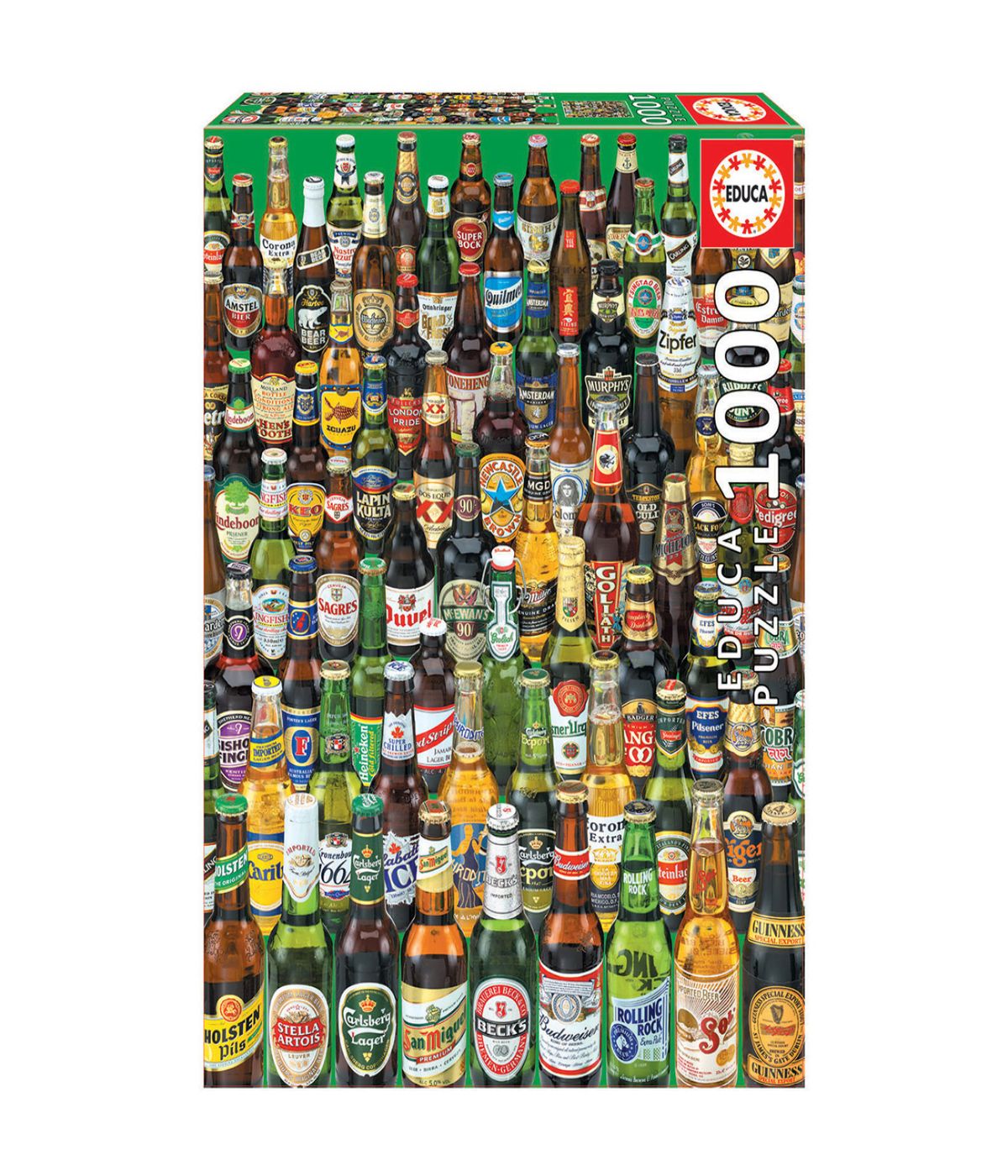  Beers Jigsaw Puzzle: 1000 Pcs Multi - Multi - Bonton