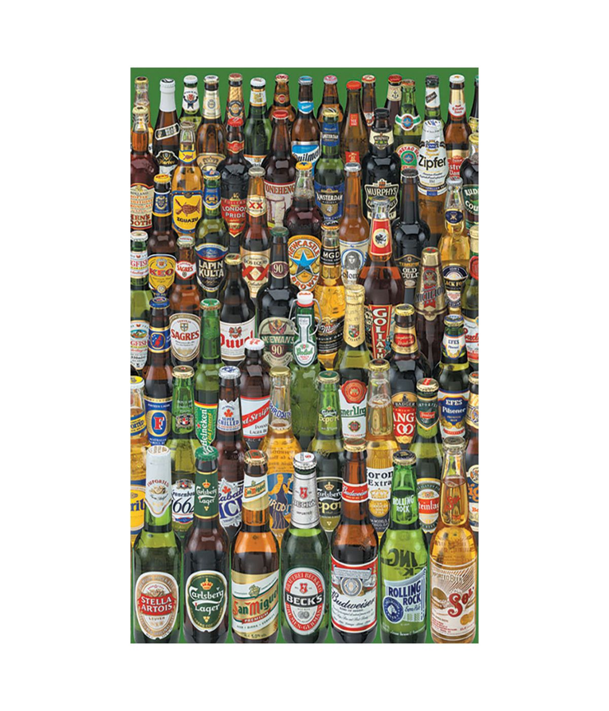  Beers Jigsaw Puzzle: 1000 Pcs Multi - Multi - Bonton