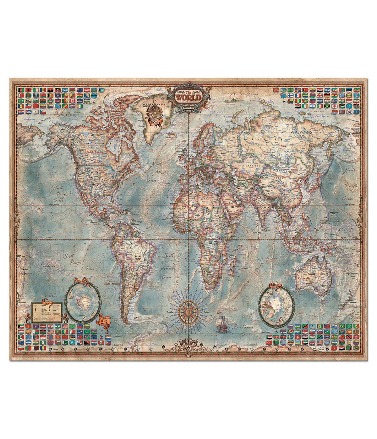  The World: 4000 Pcs Multi - Multi - Bonton