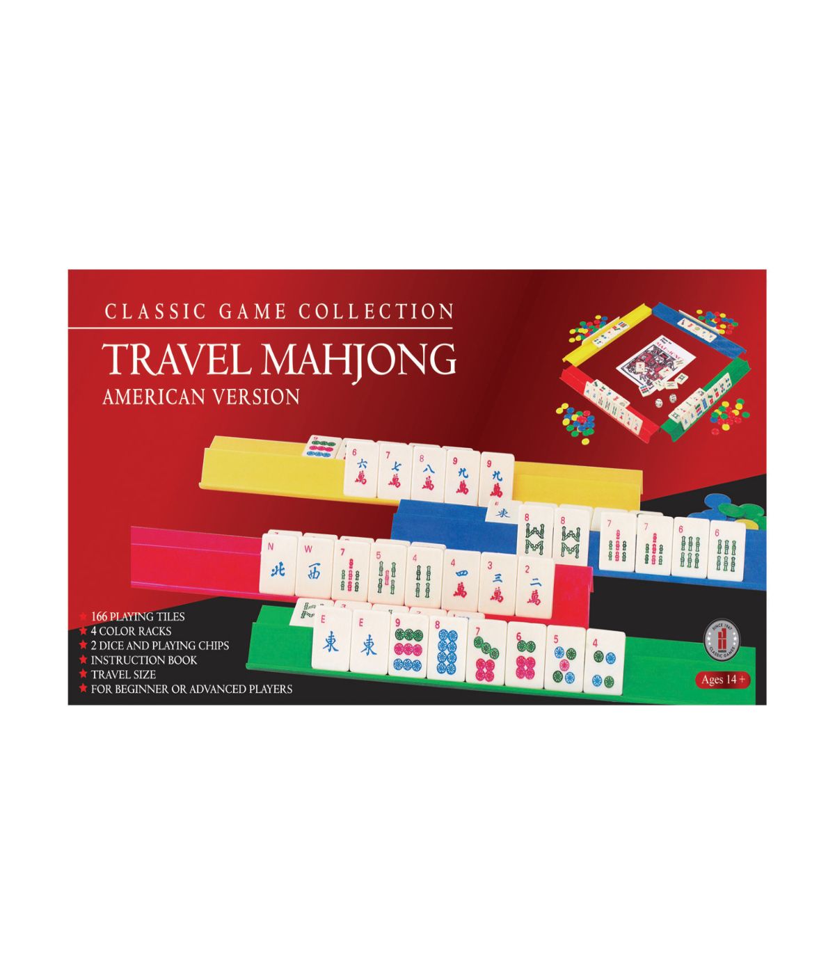  Classic Game Collection - Travel MahJong American Version Multi - Multi - Bonton