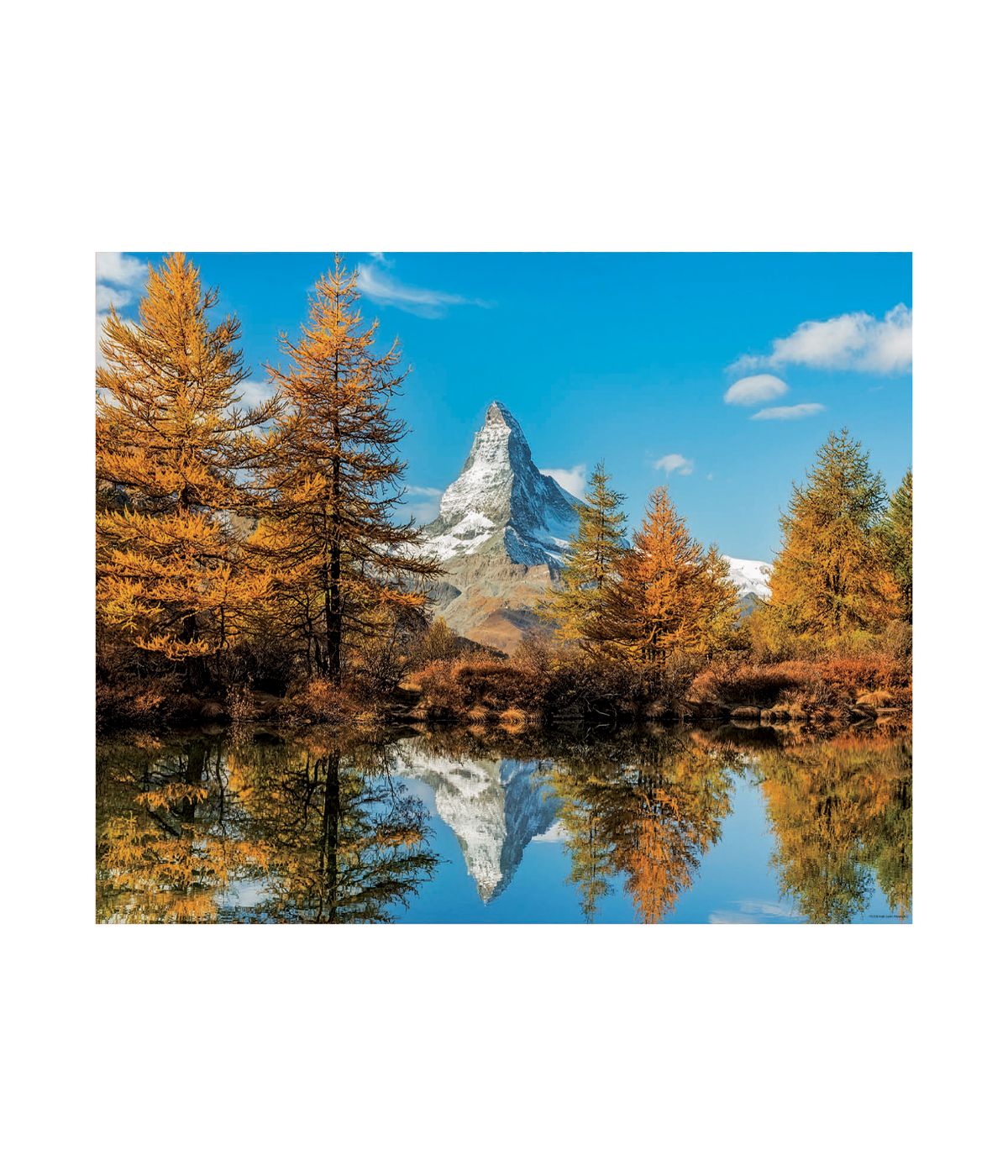  Matterhorn Mountain in Autumn: 1000 Pcs Multi - Multi - Bonton