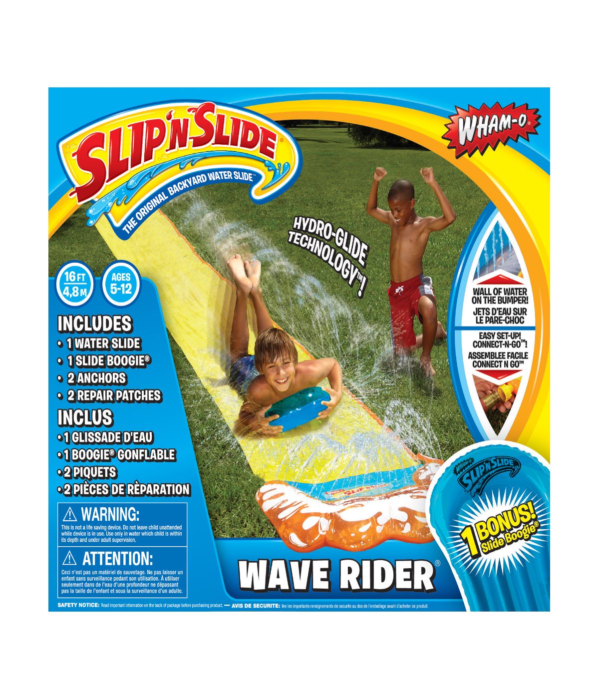  Wham-O Slip 'N Slide Wave Rider Multi - Multi - Bonton