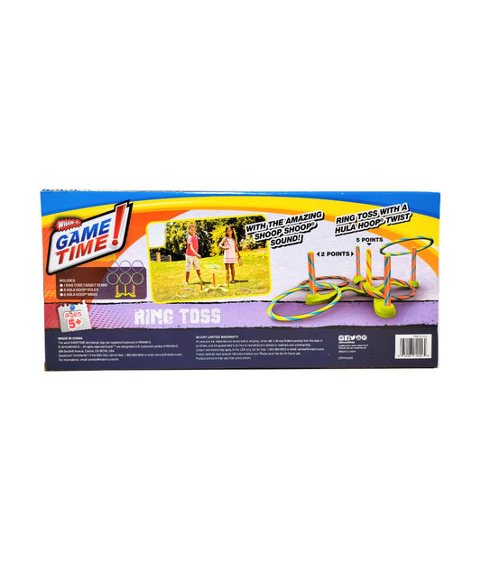 Hula Hoop Ring Toss Set Multi