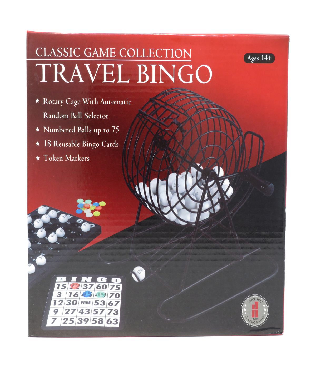  Classic Game Collection - Travel Bingo Set Multi - Multi - Bonton