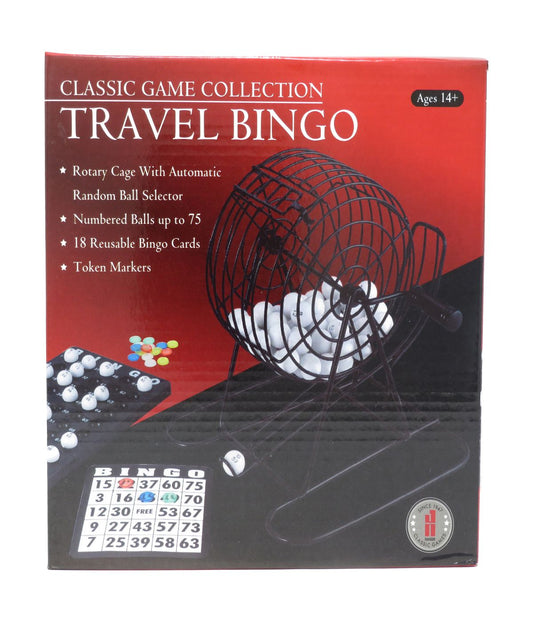 Classic Game Collection - Travel Bingo Set Multi