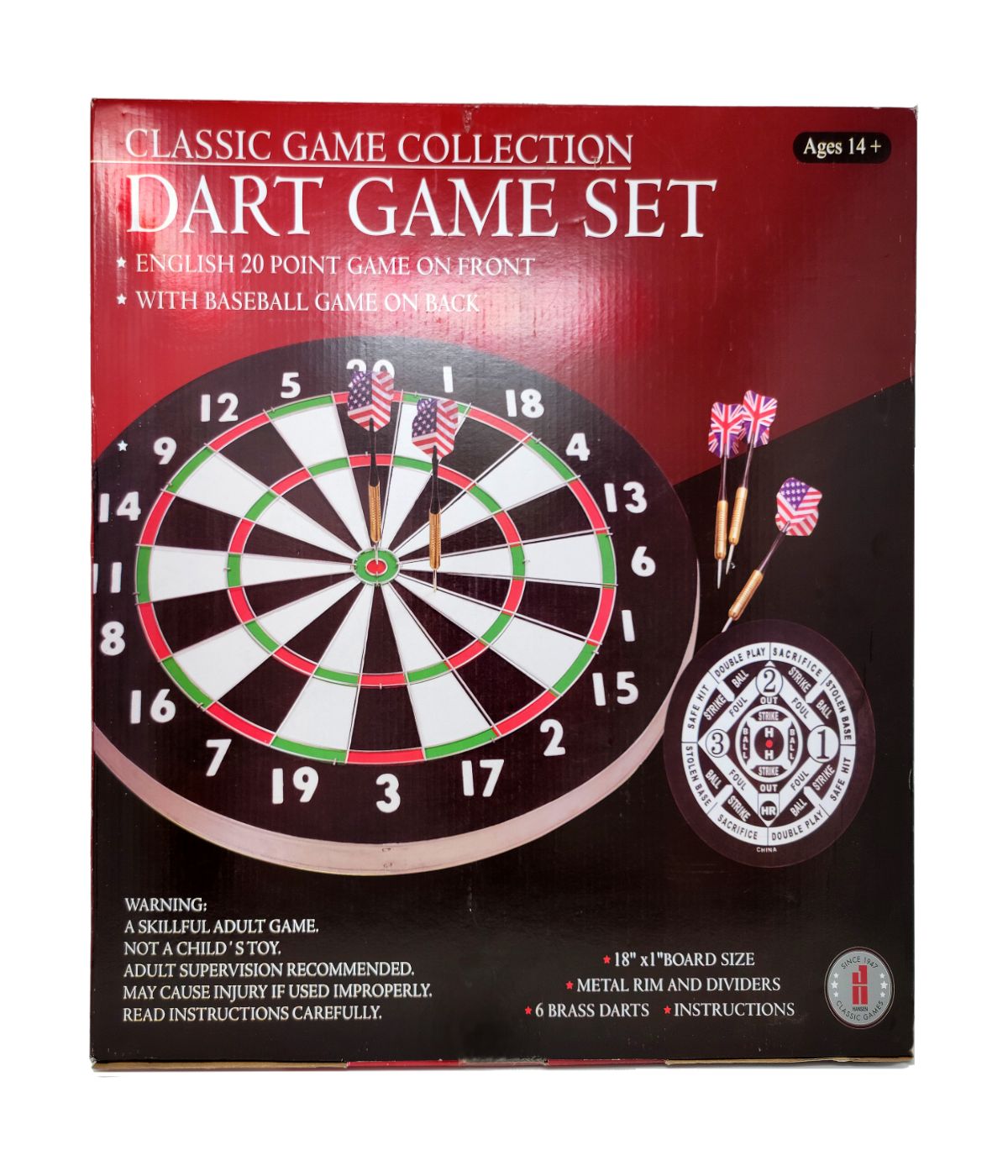  Classic Game Collection - Dart Game Set Multi - Multi - Bonton