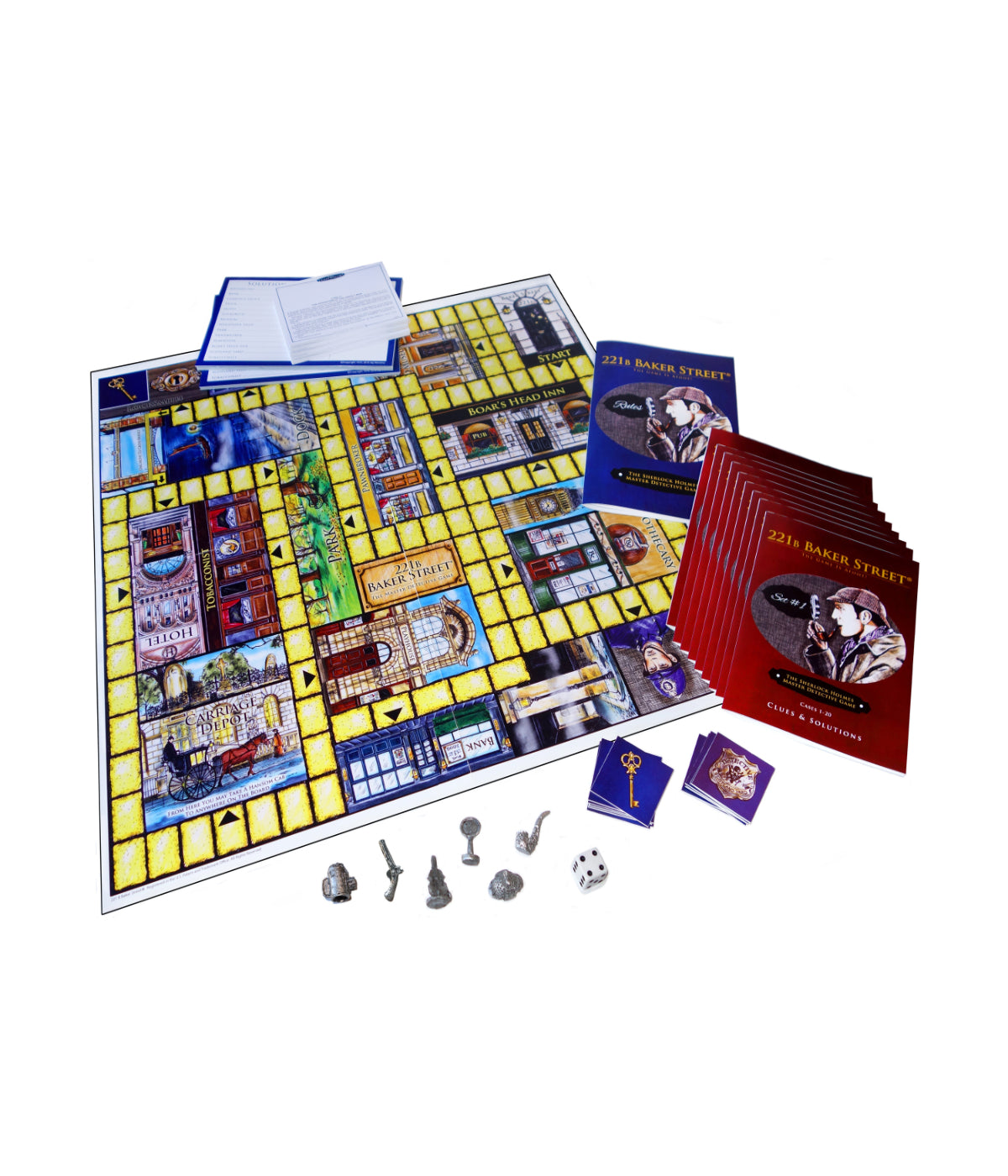  221B Baker Street - The Master Detective Game - Deluxe Edition Multi - Multi - Bonton