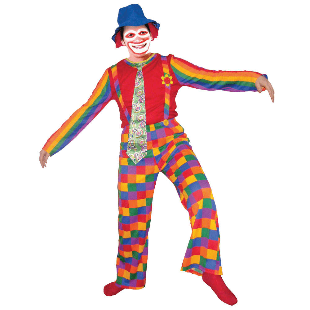  Dress Up America Jolly Laughing Clown Costume - Adults by Dress Up America - Medium - Bonton