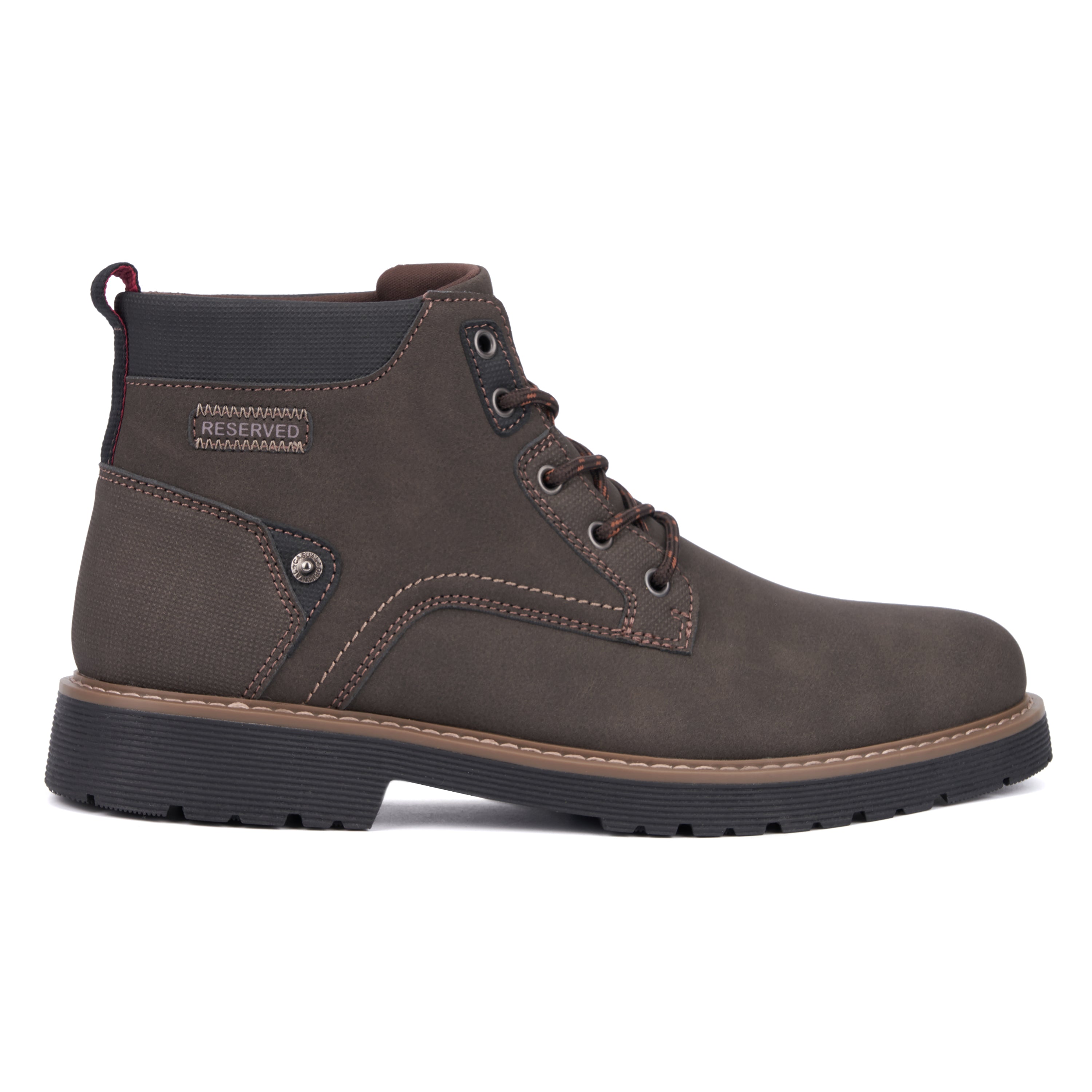  Reserved Footwear New York Men's Neal Ankle Boots - BROWN - Bonton