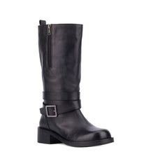 Vintage Foundry Co. Women's Philippa Mid Calf Boots Black