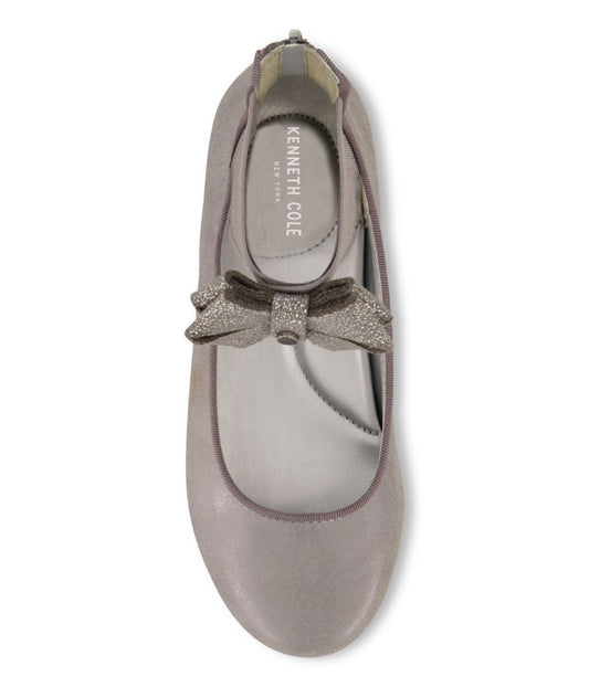 Daisy Lily Ballet Flat Pewter