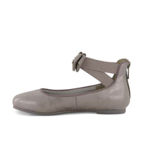 Daisy Lily Ballet Flat Pewter