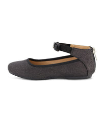 Violet Bowie Ballet Flat Black