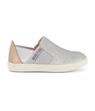 Ang Stretch Slip On Sneaker Silver