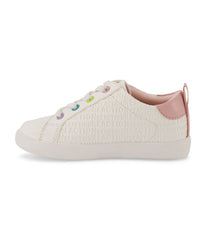 Ang Logo Court Sneaker White