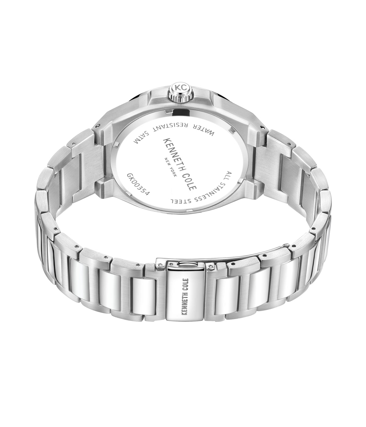 Kenneth Cole New York Dress Sport Men's Watch Silver