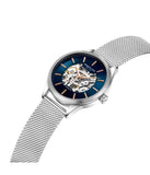 Kenneth Cole New York Automatic Watch Silver & Blue