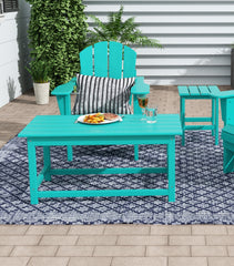 Outdoor Patio Classic Adirondack Coffee Table