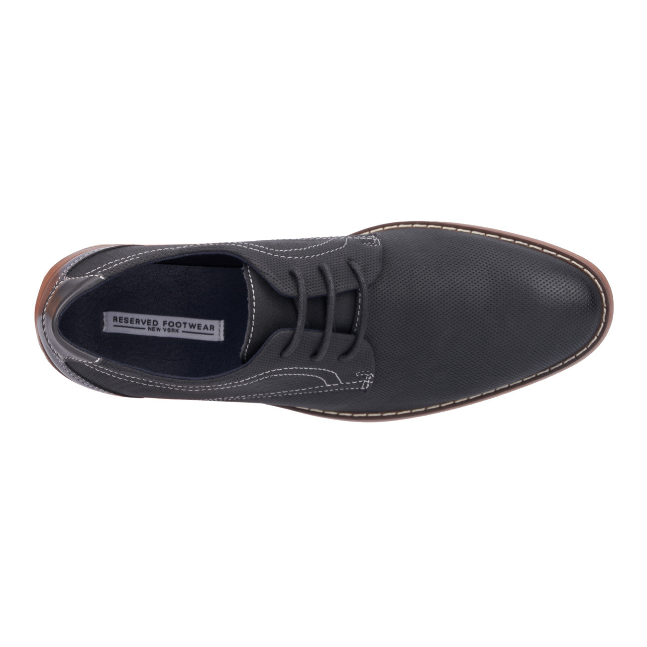  Reserved Footwear New York Reserved Footwear New York Men's Bertand Dress Oxfords - BLACK - Bonton