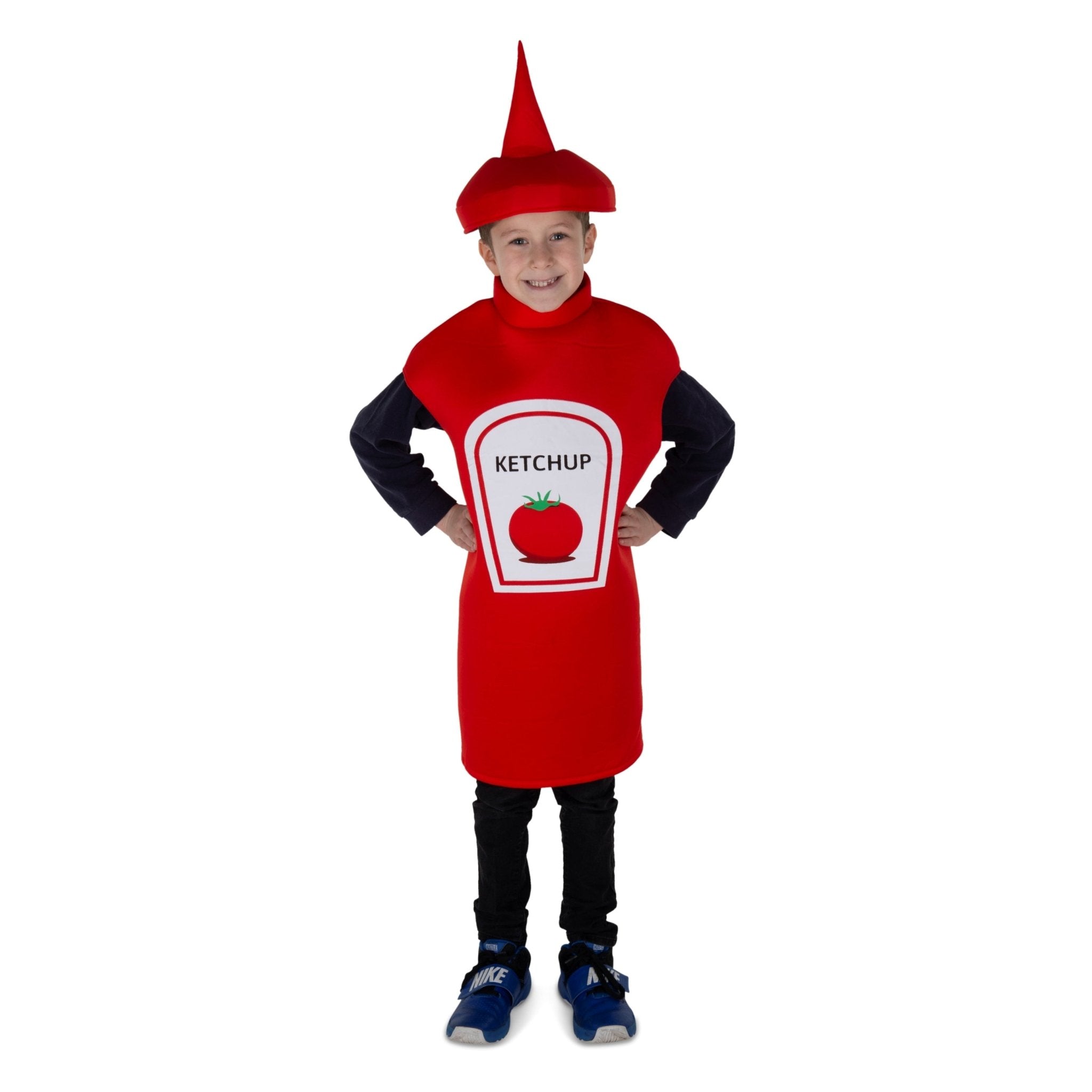  Dress Up America Ketchup Bottle Costume - Kids/Adults by Dress Up America - Large (12-14) - Bonton