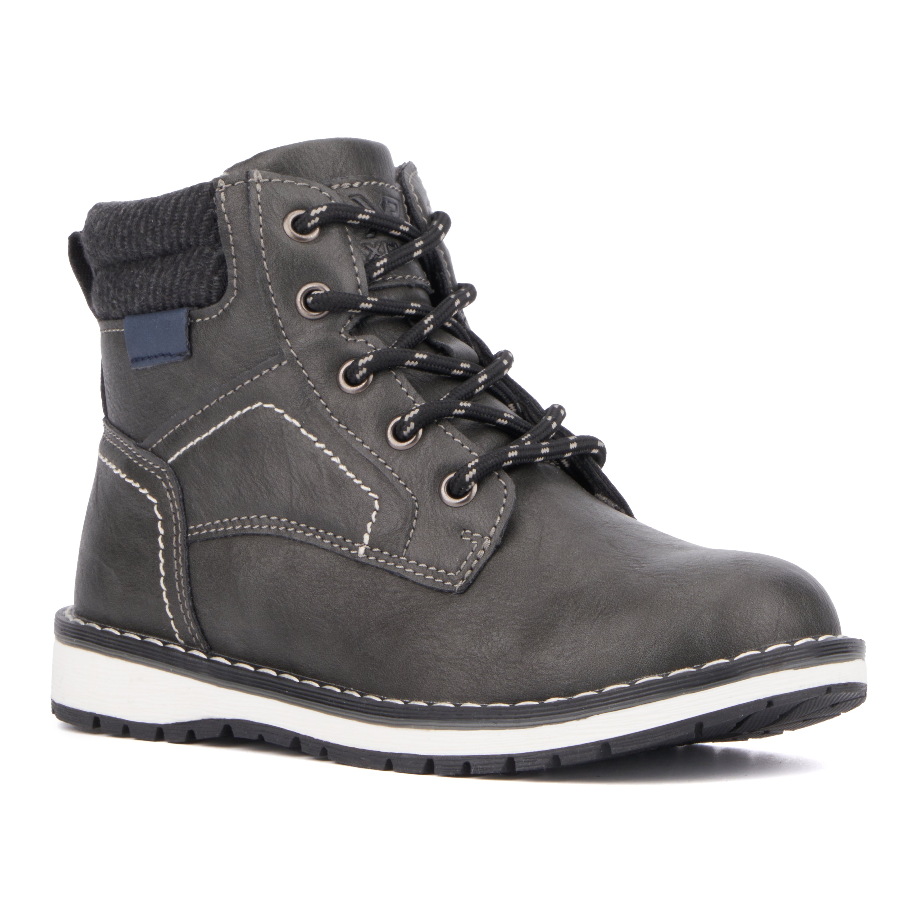  Xray Footwear Boy's Youth Travis Ankle Boots - Charcoal - Bonton