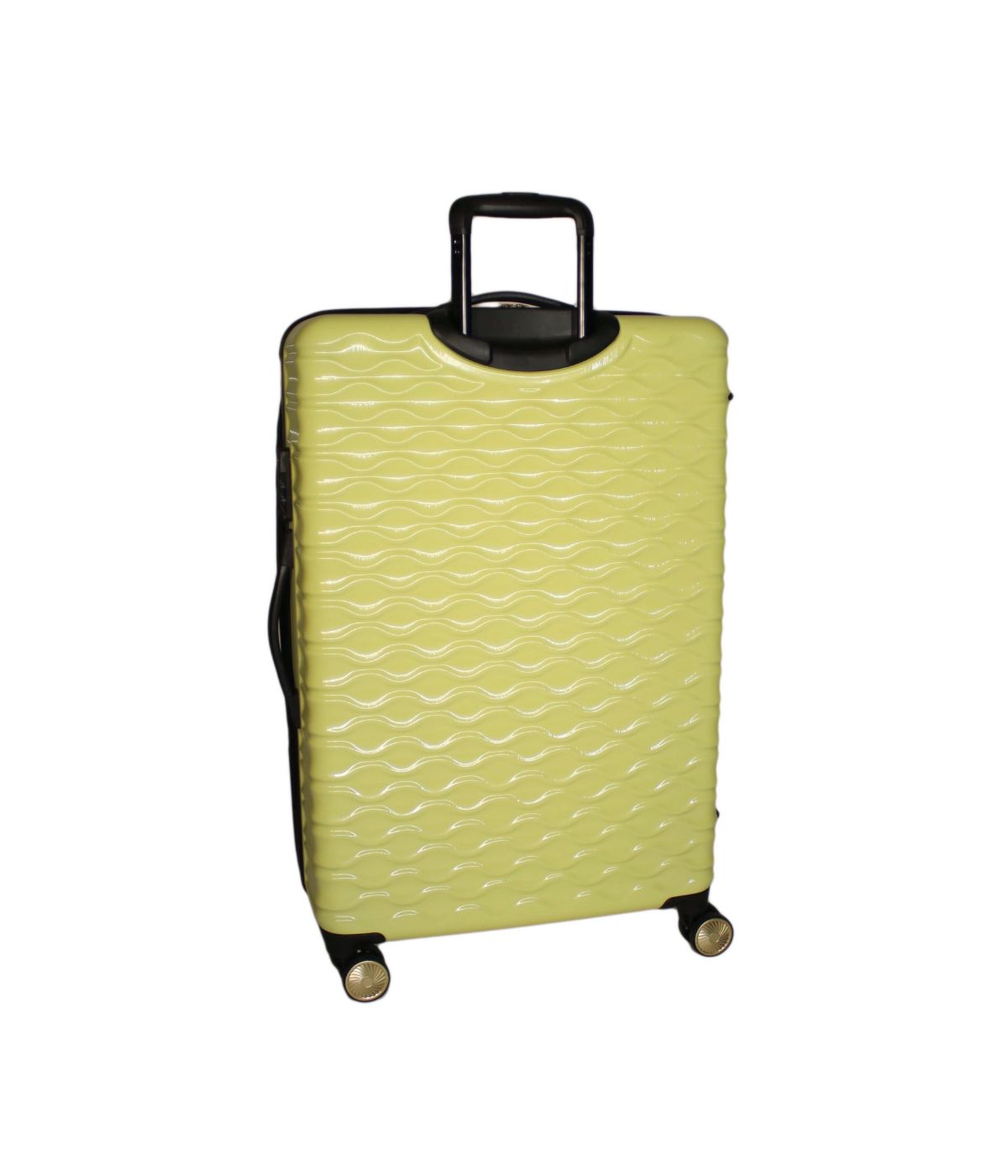  Kathy Ireland Maisy 3-Piece Hardside Luggage Set - Yellow - Bonton