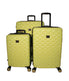  Kathy Ireland Maisy 3-Piece Hardside Luggage Set - Yellow - Bonton