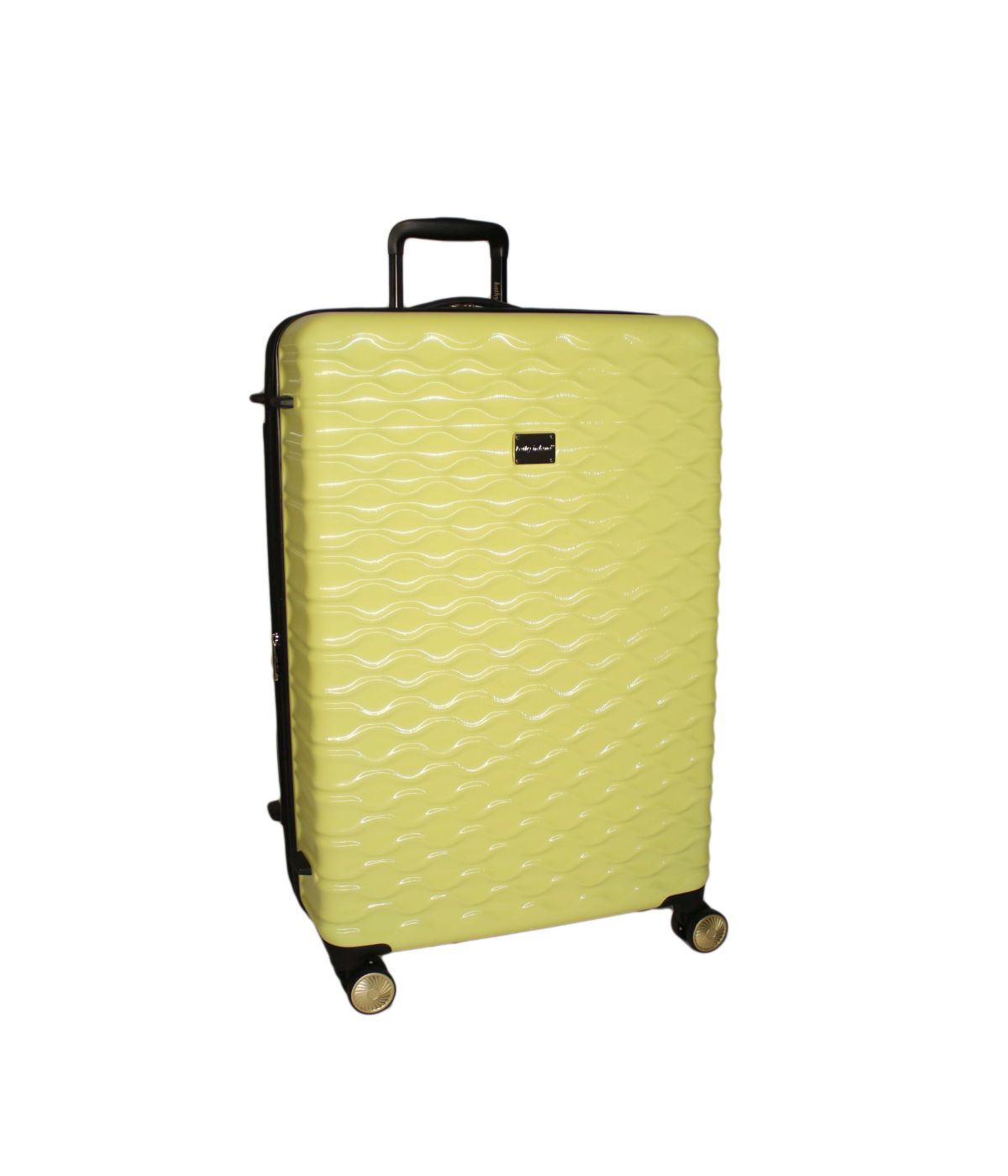  Kathy Ireland Maisy 3-Piece Hardside Luggage Set - Yellow - Bonton