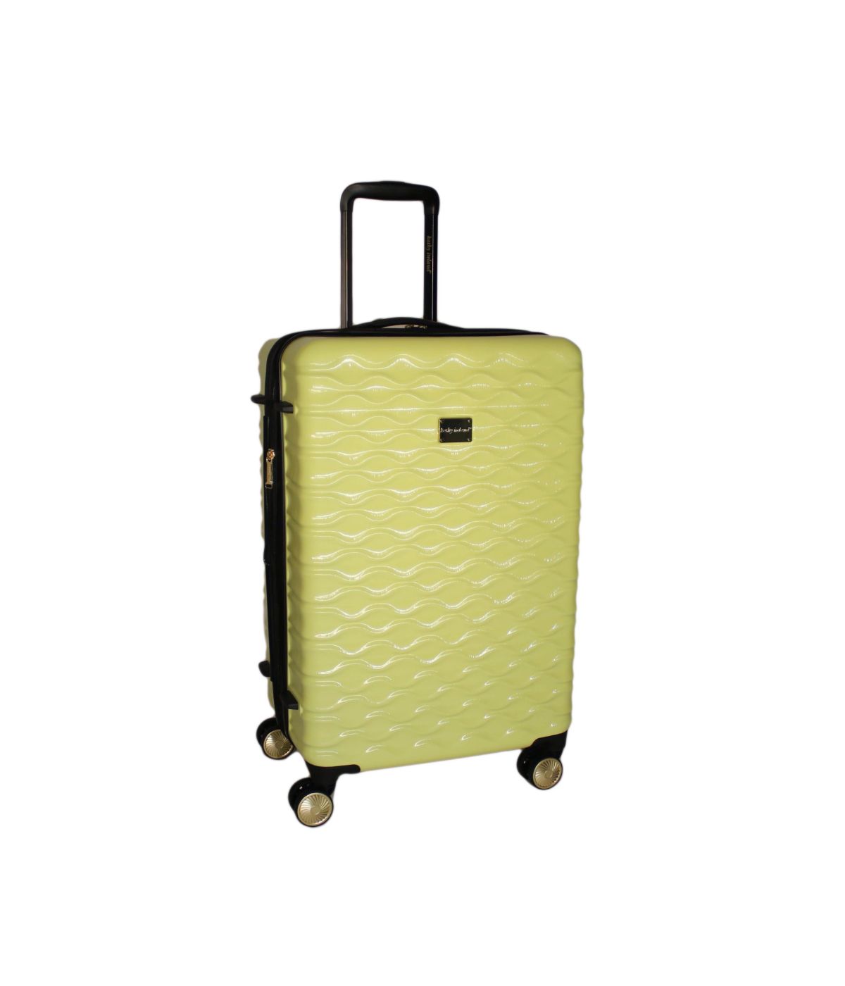  Kathy Ireland Maisy 3-Piece Hardside Luggage Set - Yellow - Bonton