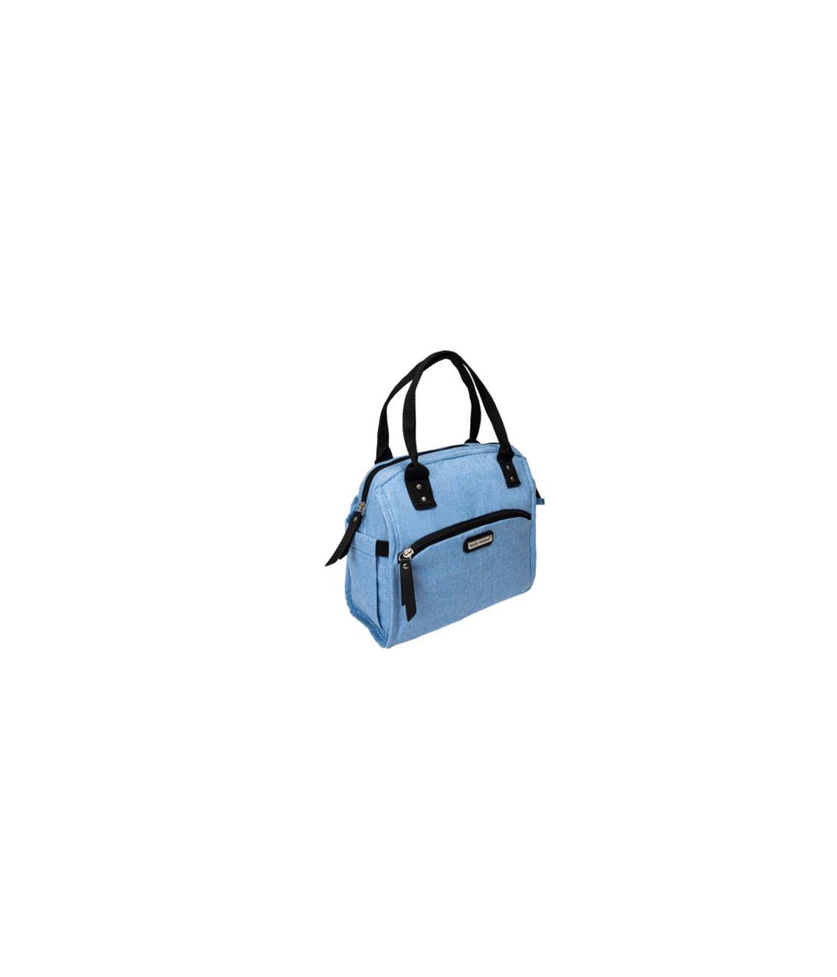  Kathy Ireland Leah Wide Mouth Lunch Tote - Heather Blue - Bonton